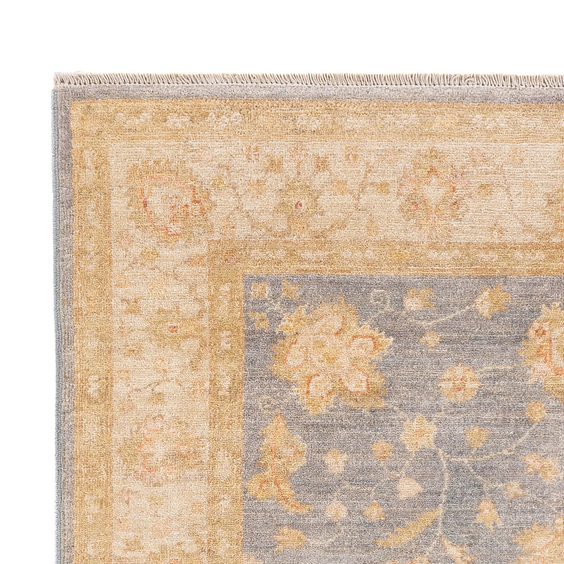 Ziegler Teppich - 178 x 123 cm - seeblau