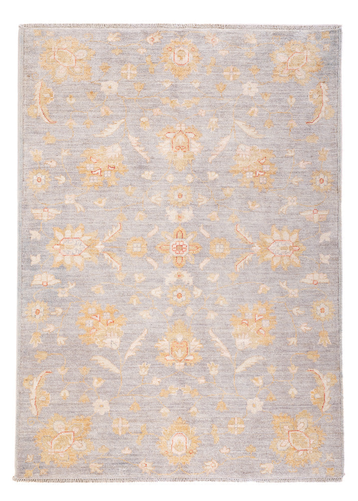 Ziegler Teppich - 171 x 119 cm - seeblau