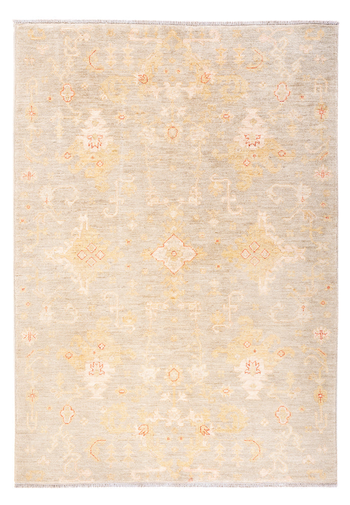 Ziegler Teppich - 176 x 120 cm - naturweiß