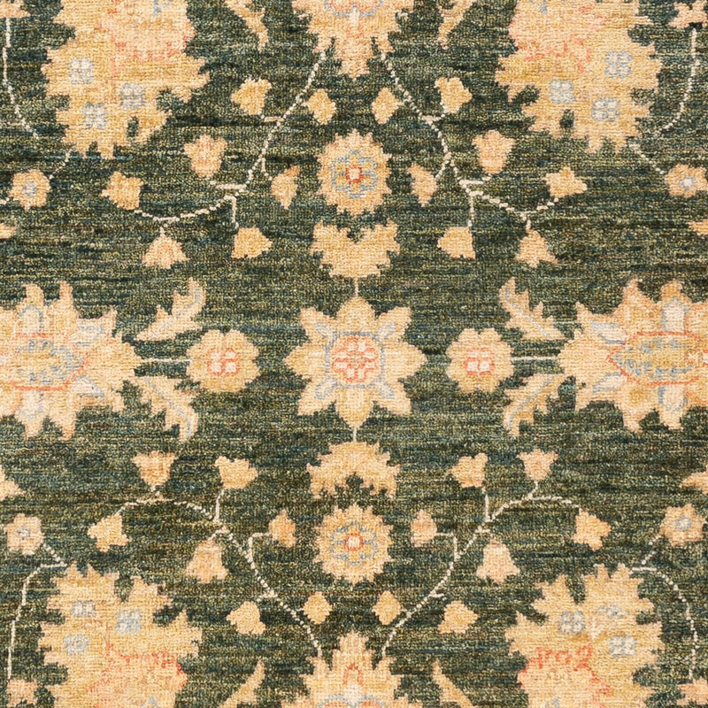 Ziegler Teppich - 175 x 125 cm - olivgrün