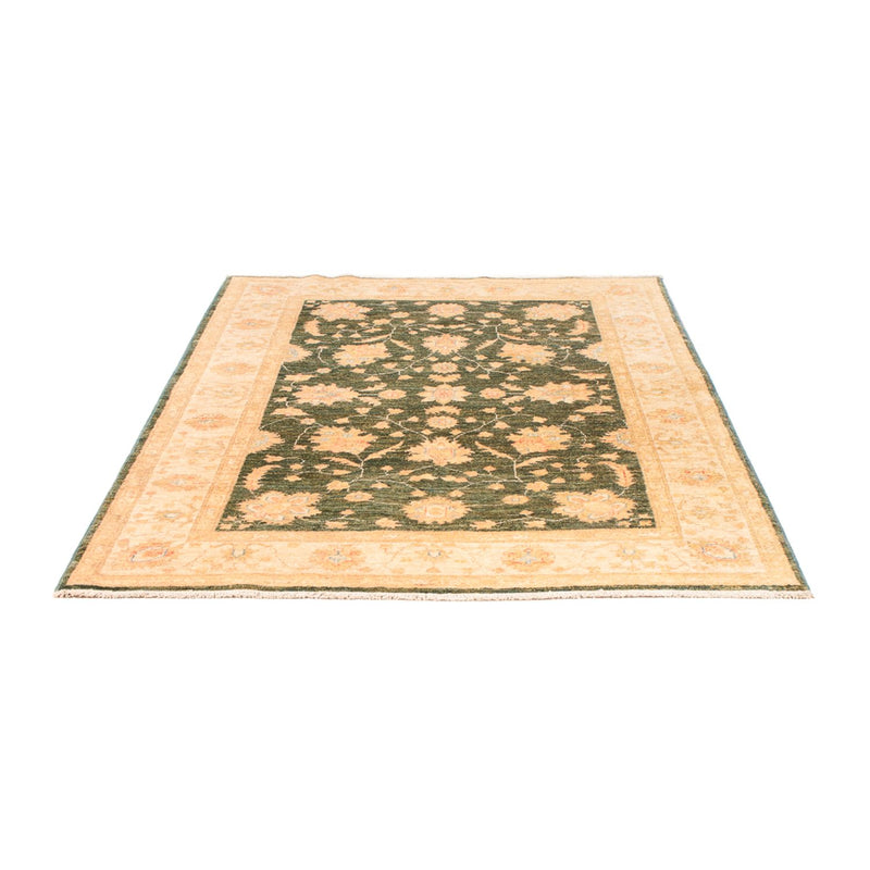 Ziegler Teppich - 175 x 125 cm - olivgrün
