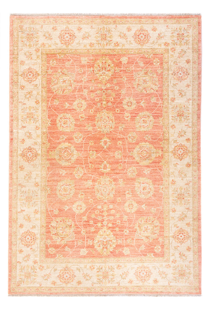 Ziegler Teppich - 180 x 120 cm - hellrot