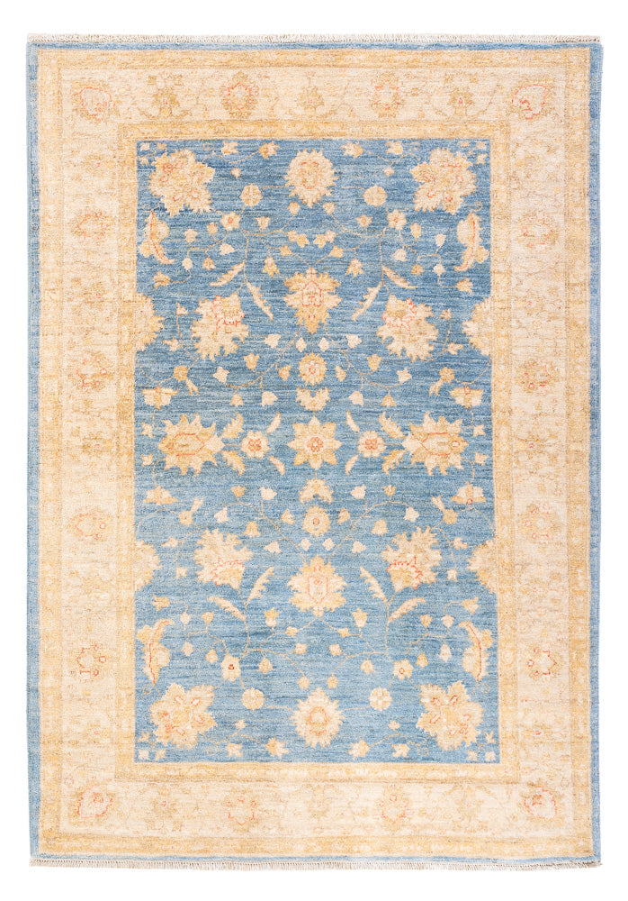 Ziegler Teppich - 180 x 122 cm - blau