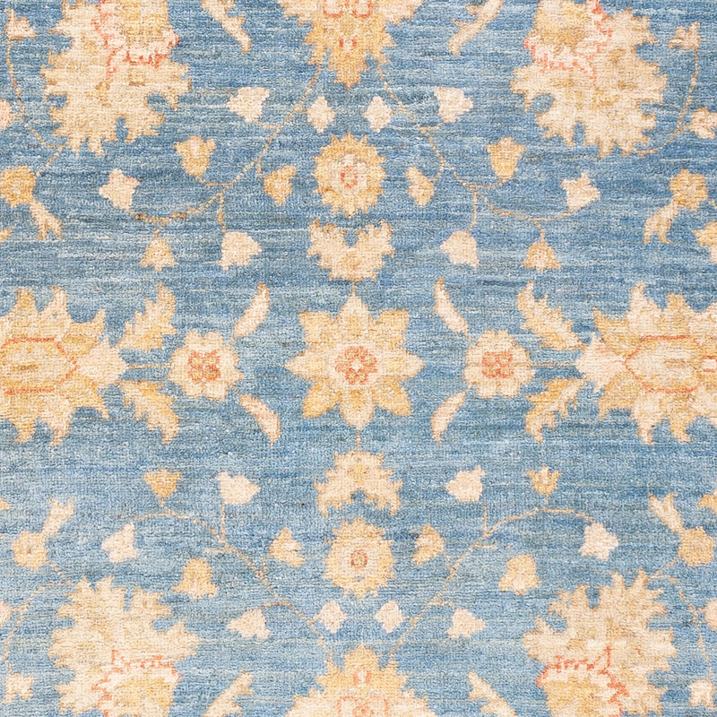 Ziegler Teppich - 180 x 122 cm - blau