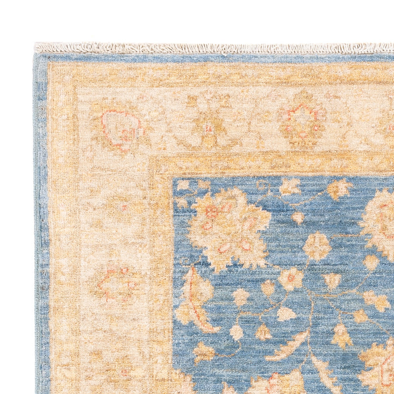 Ziegler Teppich - 180 x 122 cm - blau