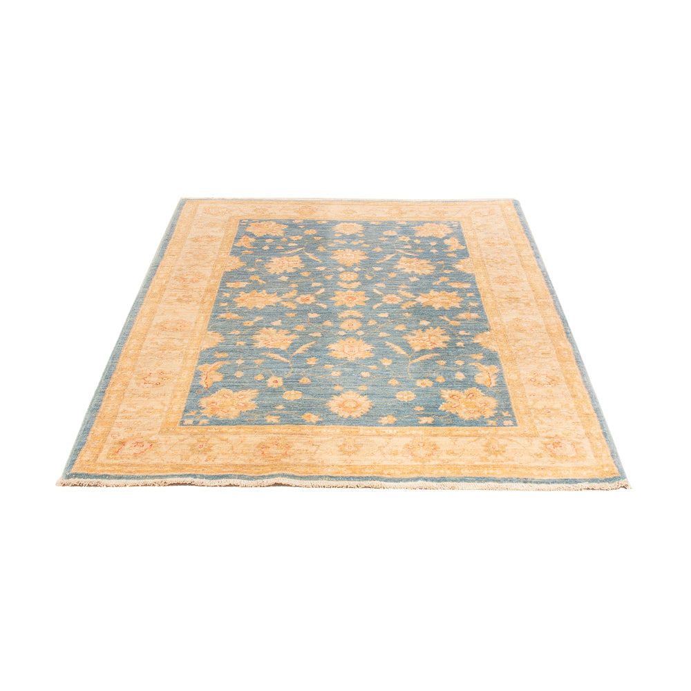 Ziegler Teppich - 180 x 122 cm - blau