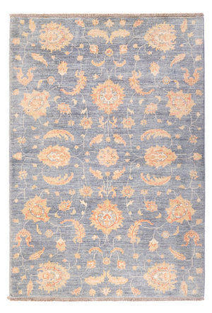 Ziegler Teppich - 178 x 123 cm - seeblau