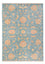 Ziegler Teppich - 179 x 125 cm - seeblau