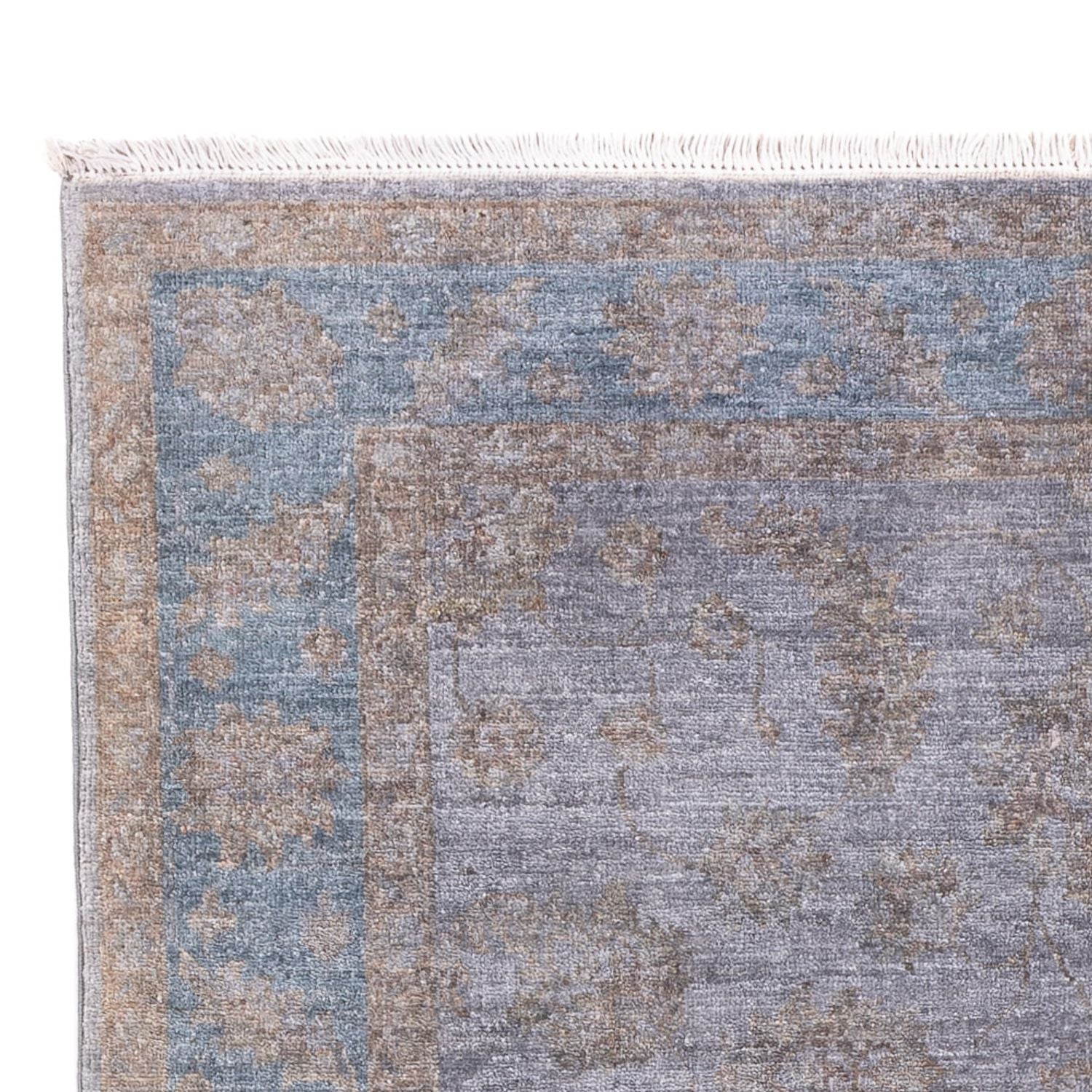Ziegler Teppich - Modern - 176 x 127 cm - grau