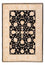 Ziegler Teppich - 175 x 118 cm - schwarz