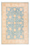 Ziegler Teppich - 185 x 122 cm - seeblau