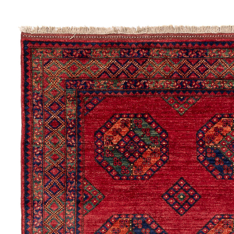 Afghan Teppich - Kunduz - 300 x 206 cm - rot