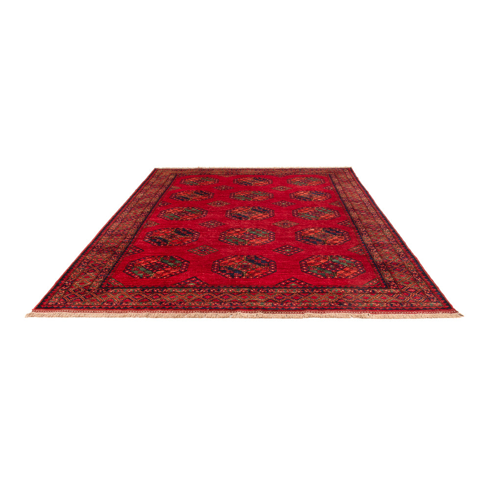 Afghan Teppich - Kunduz - 300 x 206 cm - rot