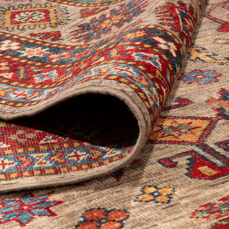 Ziegler Teppich - Kazak - 301 x 203 cm - dunkelbeige