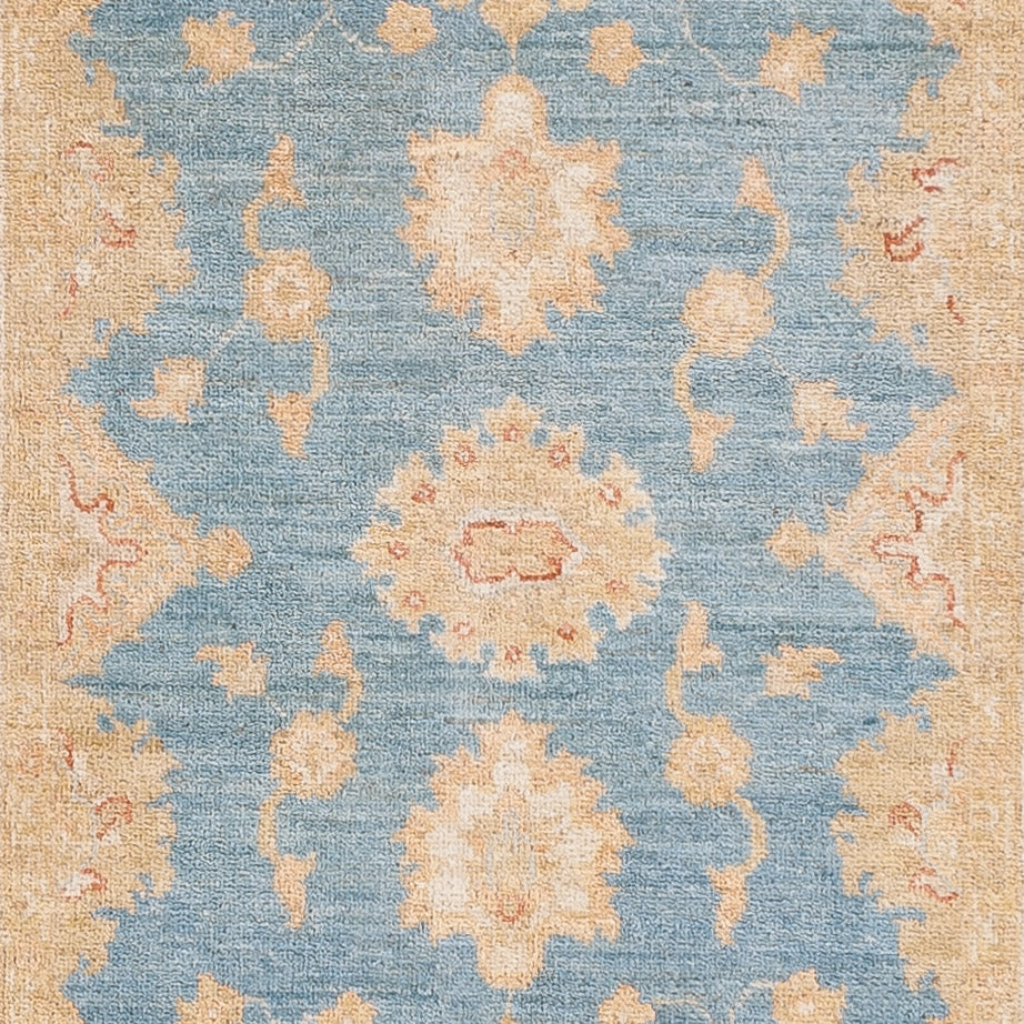 Läufer Ziegler - 293 x 84 cm - blau