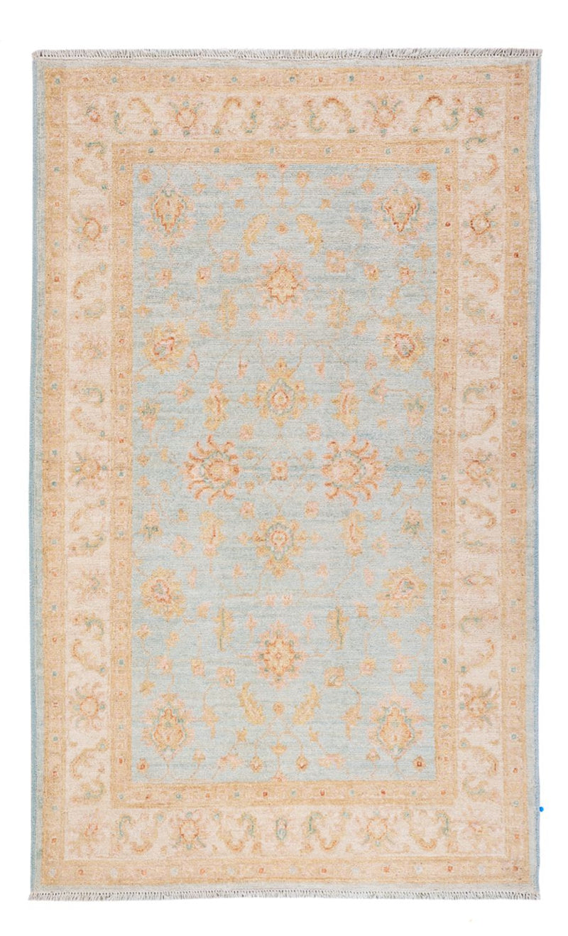 Ziegler Teppich - 160 x 98 cm - aqua