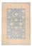 Ziegler Teppich - 149 x 100 cm - blau
