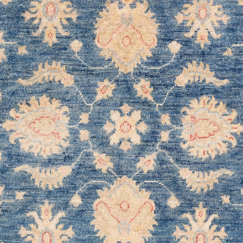 Ziegler Teppich - 150 x 100 cm - blau