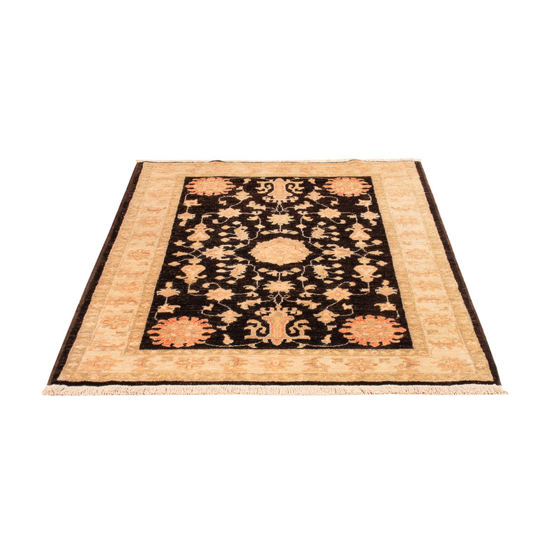 Ziegler Teppich - 153 x 99 cm - schwarz