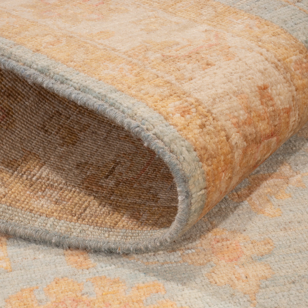 Ziegler Teppich - 152 x 100 cm - hellblau