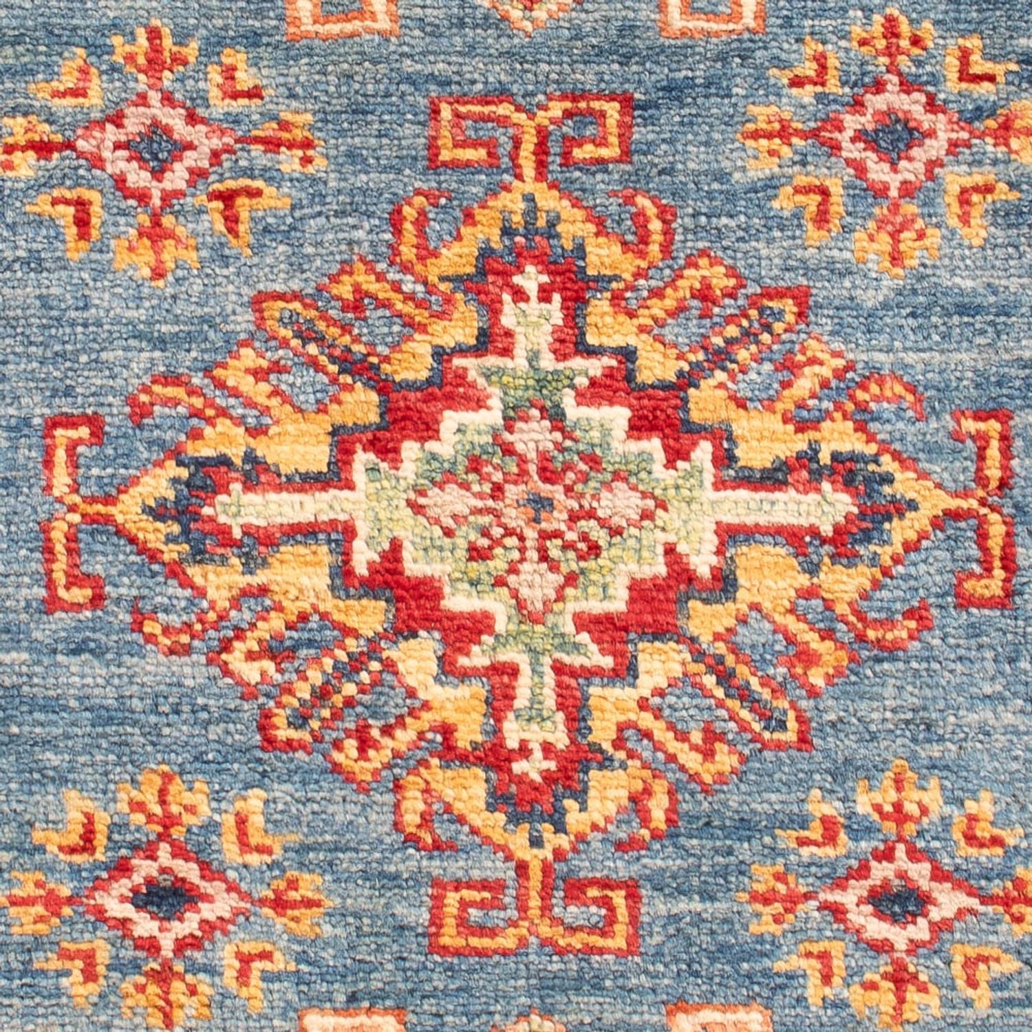 Ziegler Teppich - Kazak - Royal - 99 x 62 cm - blau