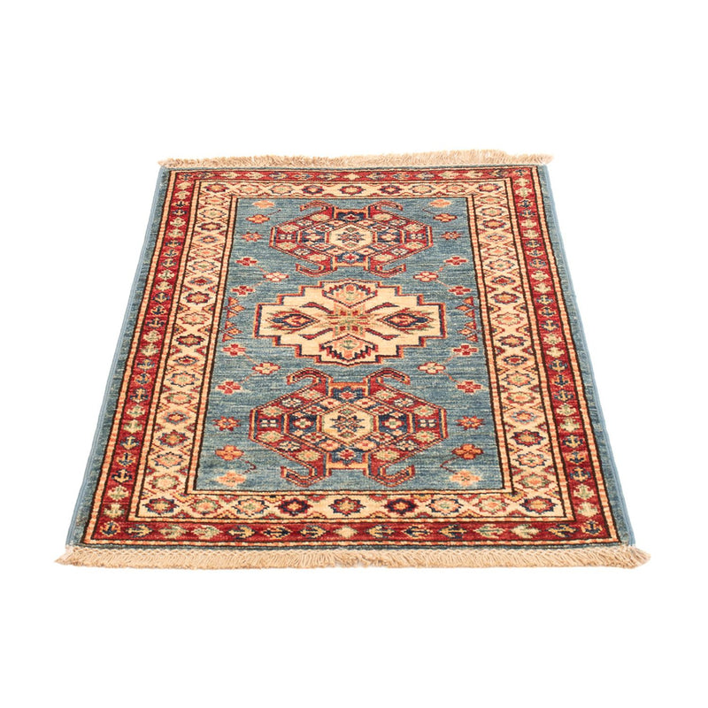 Ziegler Teppich - Kazak - Royal - 88 x 59 cm - blau