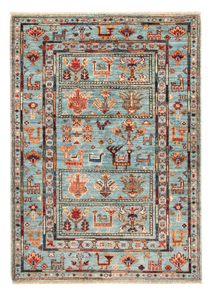 Ziegler Teppich - Ariana - 115 x 84 cm - türkis