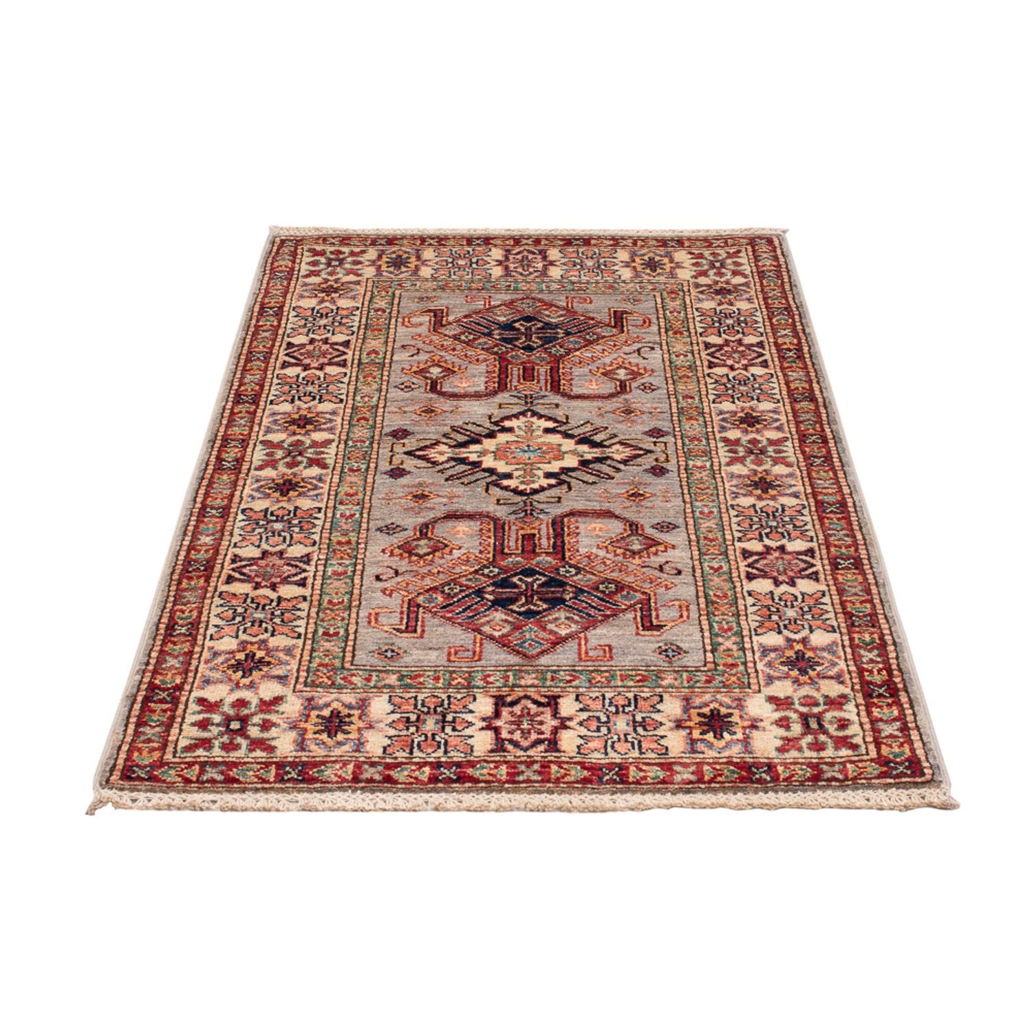 Ziegler Teppich - Kazak - Royal - 121 x 81 cm - taupe