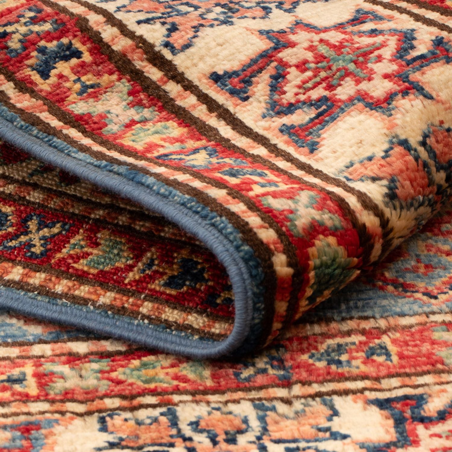 Ziegler Teppich - Kazak - Royal - 121 x 79 cm - blau