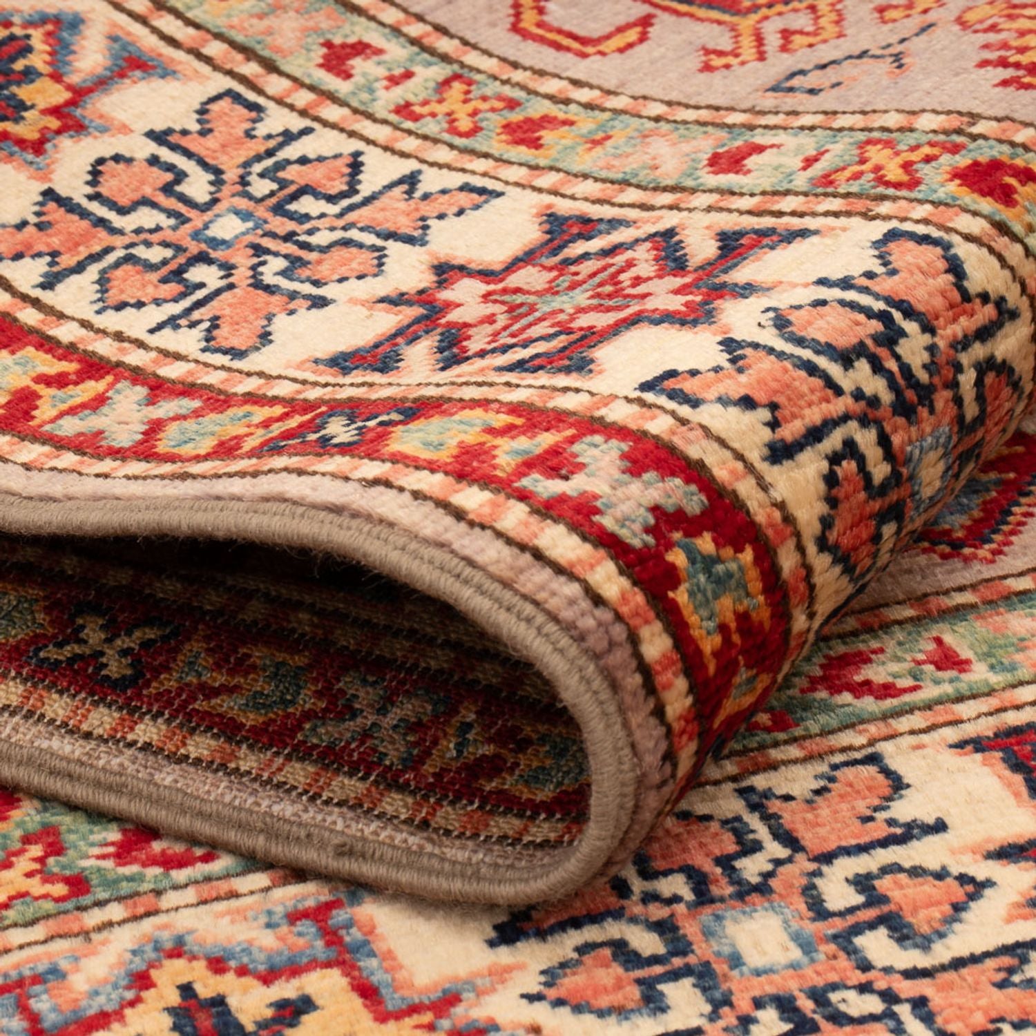 Ziegler Teppich - Kazak - Royal - 124 x 80 cm - taupe