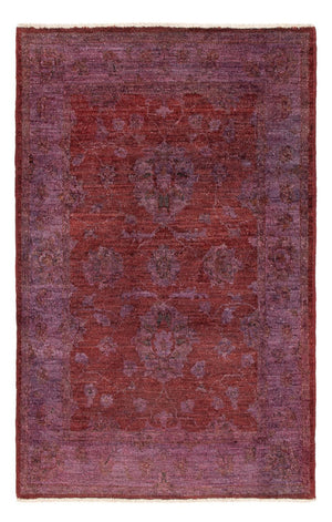 Ziegler Teppich - Modern - 122 x 80 cm - bordeauxrot