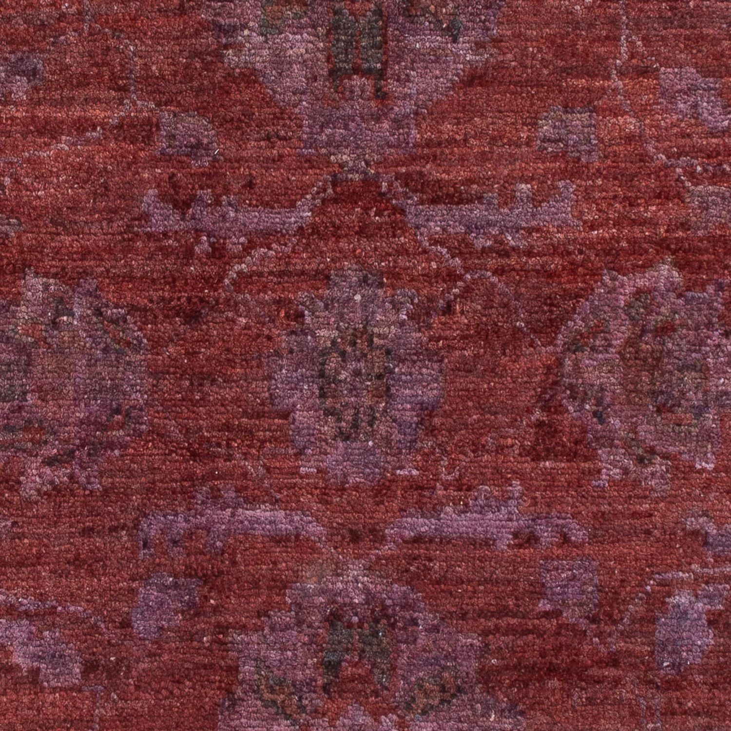 Ziegler Teppich - Modern - 122 x 80 cm - bordeauxrot