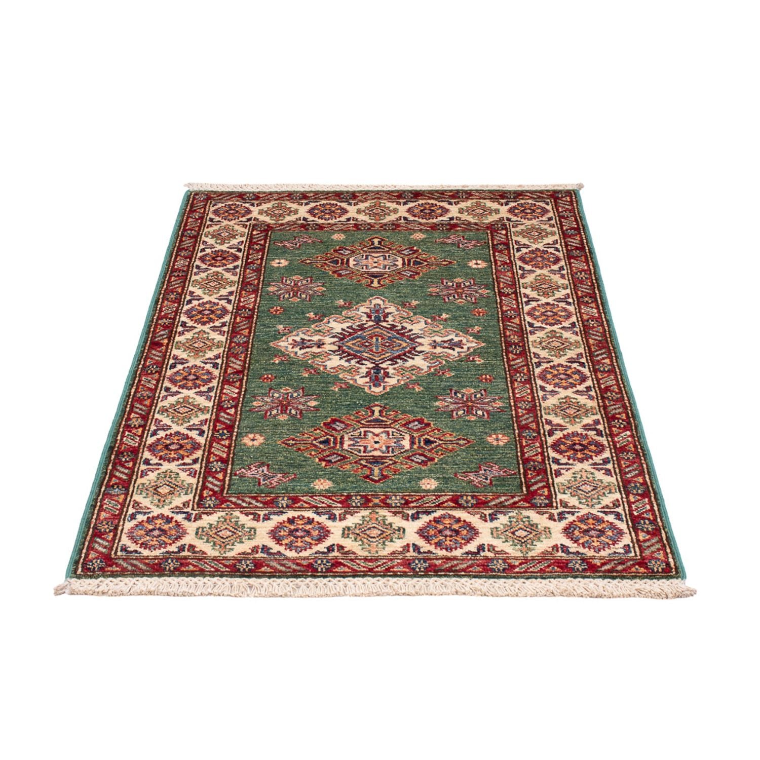 Ziegler Teppich - Kazak - Royal - 117 x 77 cm - grün