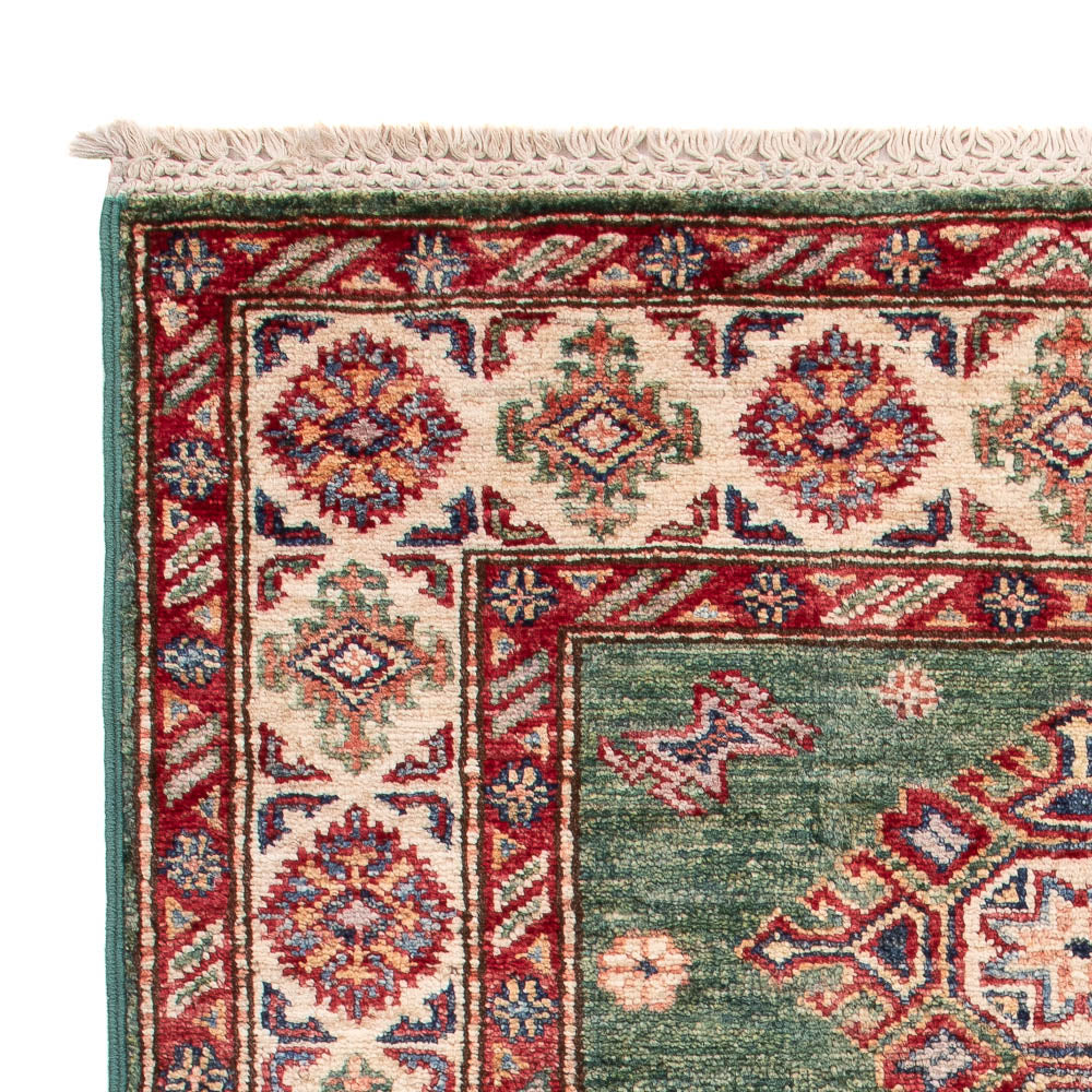 Ziegler Teppich - Kazak - Royal - 117 x 76 cm - grün