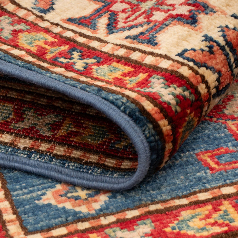 Ziegler Teppich - Kazak - Royal - 122 x 79 cm - blau