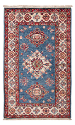 Ziegler Teppich - Kazak - Royal - 129 x 77 cm - blau
