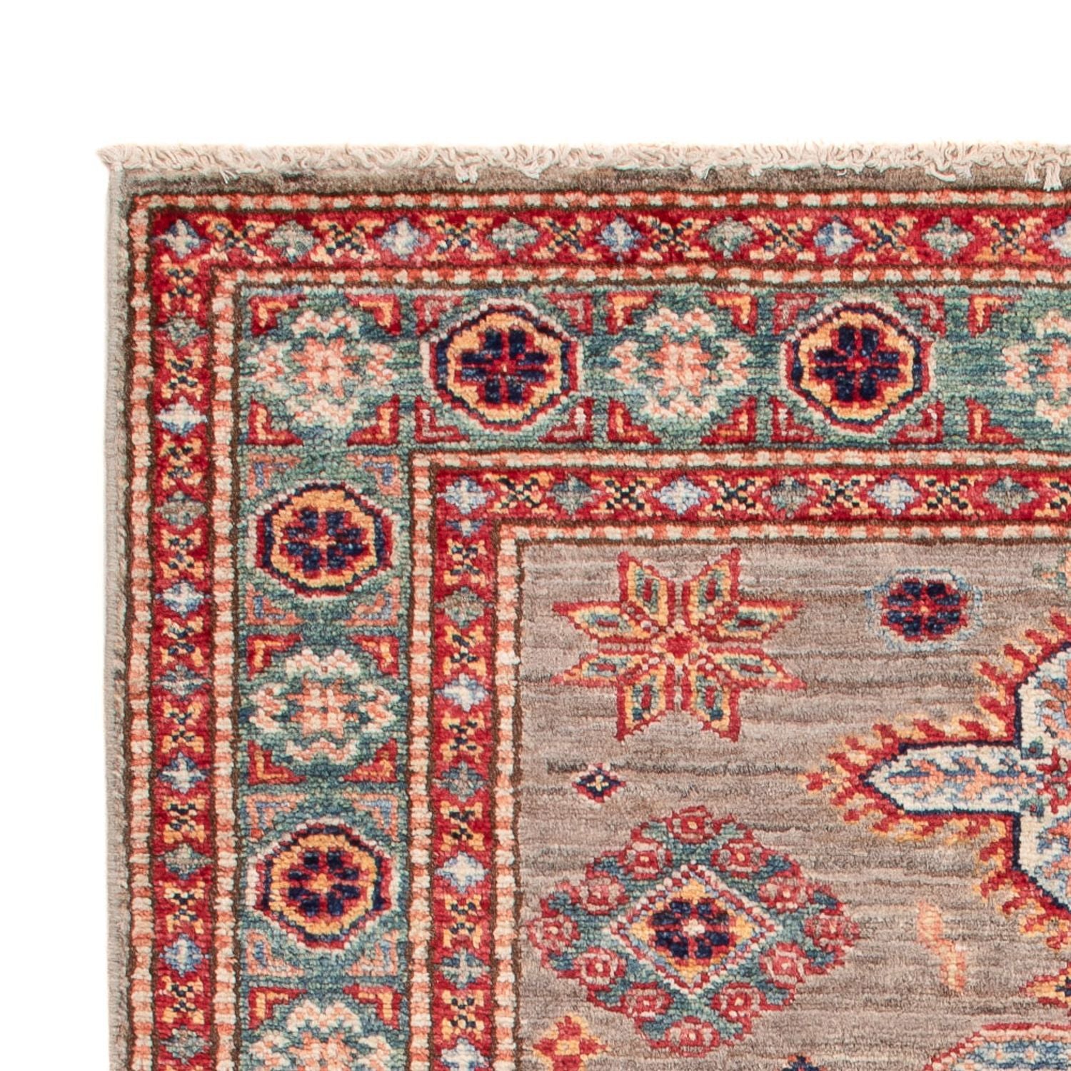 Ziegler Teppich - Kazak - Royal - 123 x 77 cm - taupe