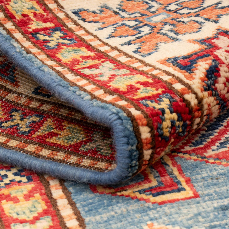Ziegler Teppich - Kazak - Royal - 125 x 80 cm - blau