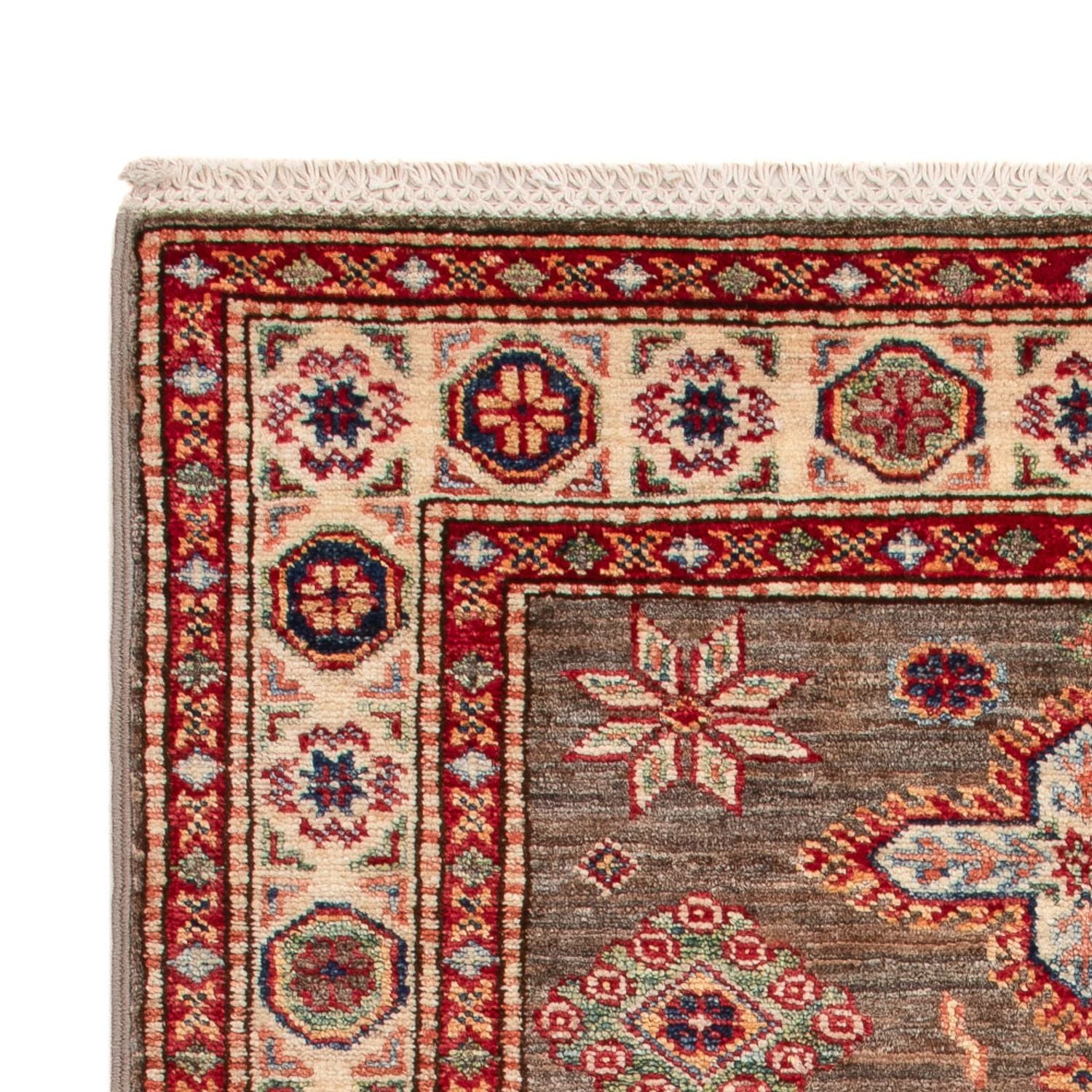 Ziegler Teppich - Kazak - Royal - 127 x 76 cm - taupe