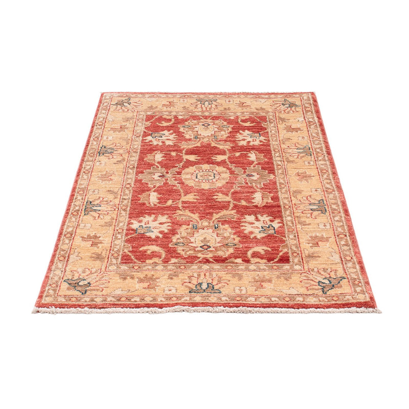 Ziegler Teppich - 123 x 78 cm - dunkelrot