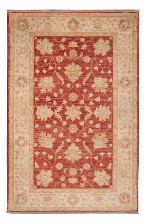 Ziegler Teppich - 125 x 80 cm - dunkelrot