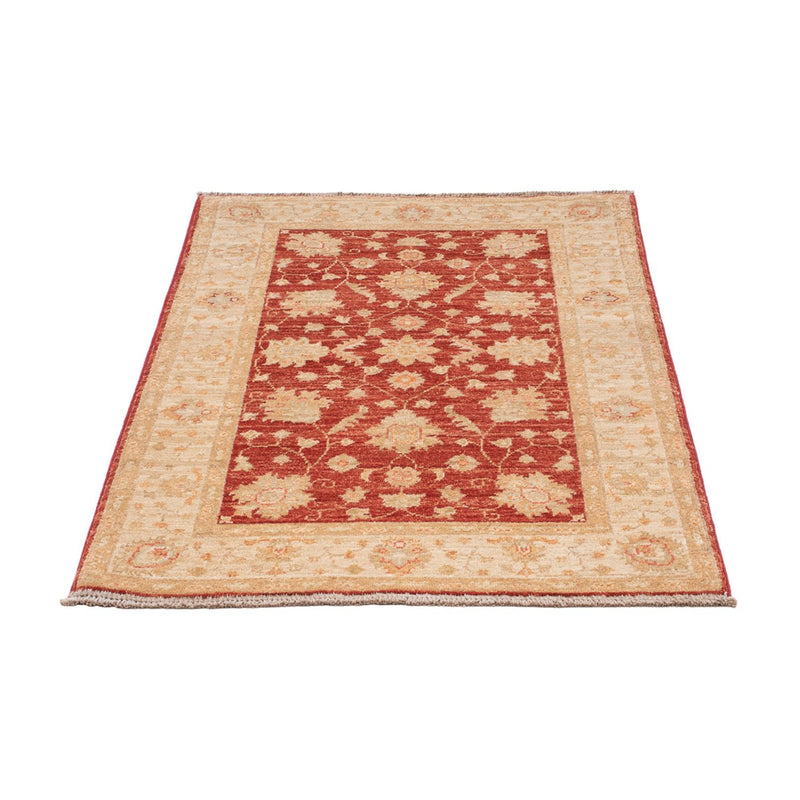Ziegler Teppich - 125 x 80 cm - dunkelrot