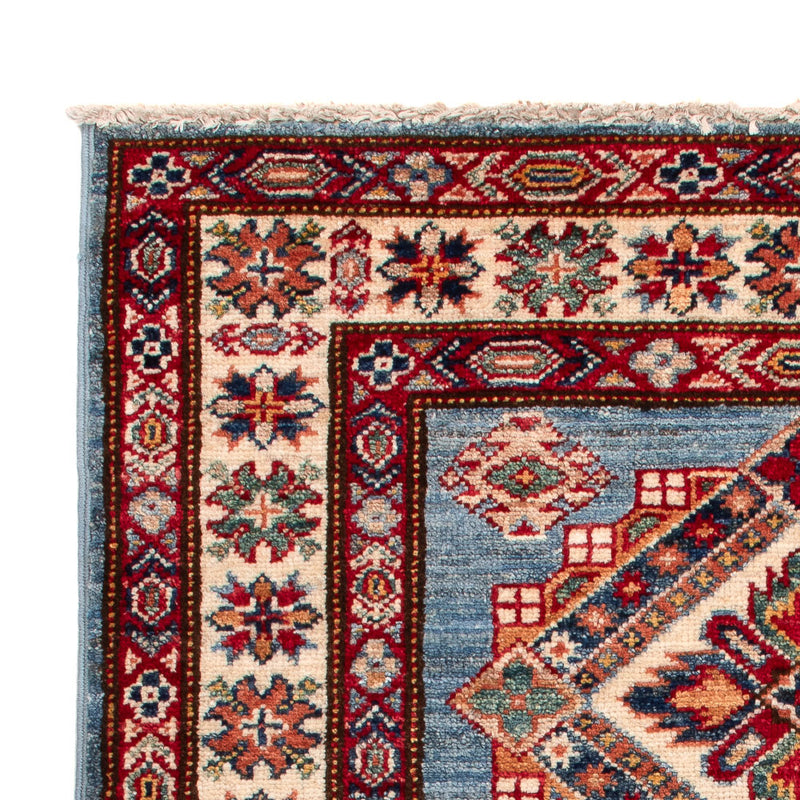 Ziegler Teppich - Kazak - Royal - 114 x 81 cm - blau