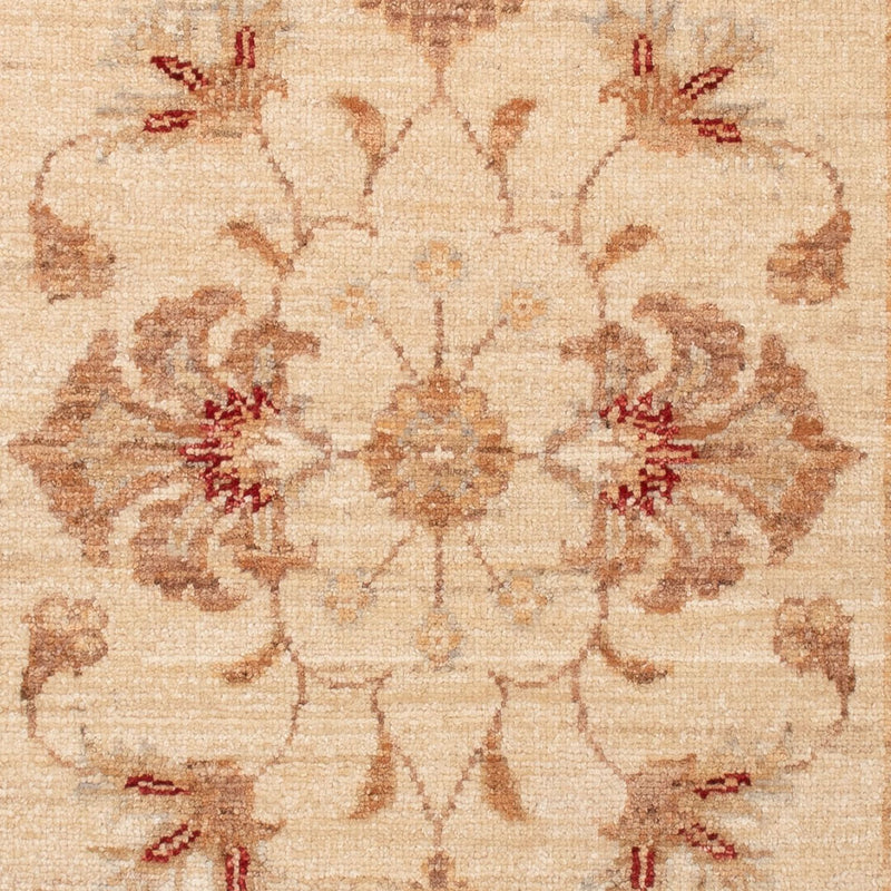 Ziegler Teppich - 142 x 70 cm - beige
