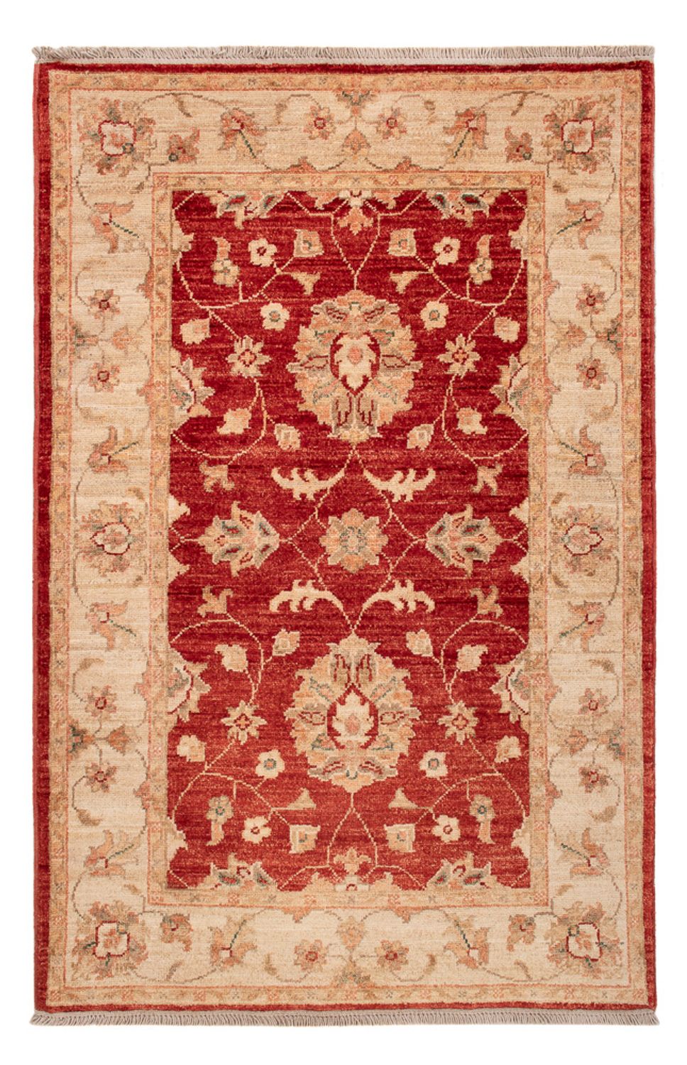 Ziegler Teppich - 124 x 80 cm - rot