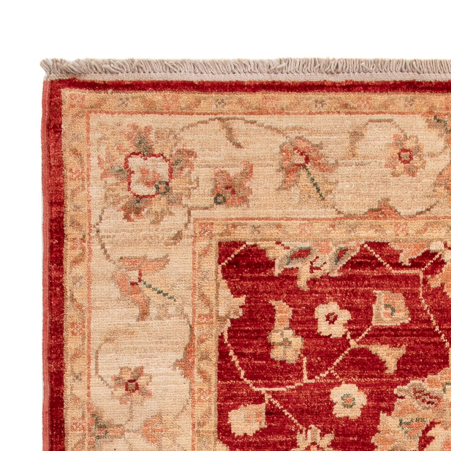 Ziegler Teppich - 124 x 80 cm - rot