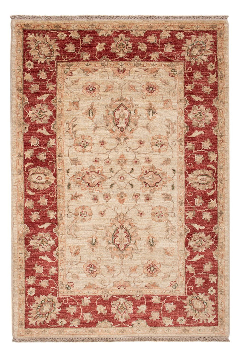 Ziegler Teppich - 124 x 84 cm - beige
