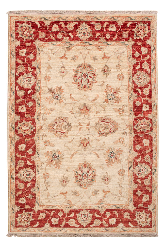 Ziegler Teppich - 118 x 81 cm - beige