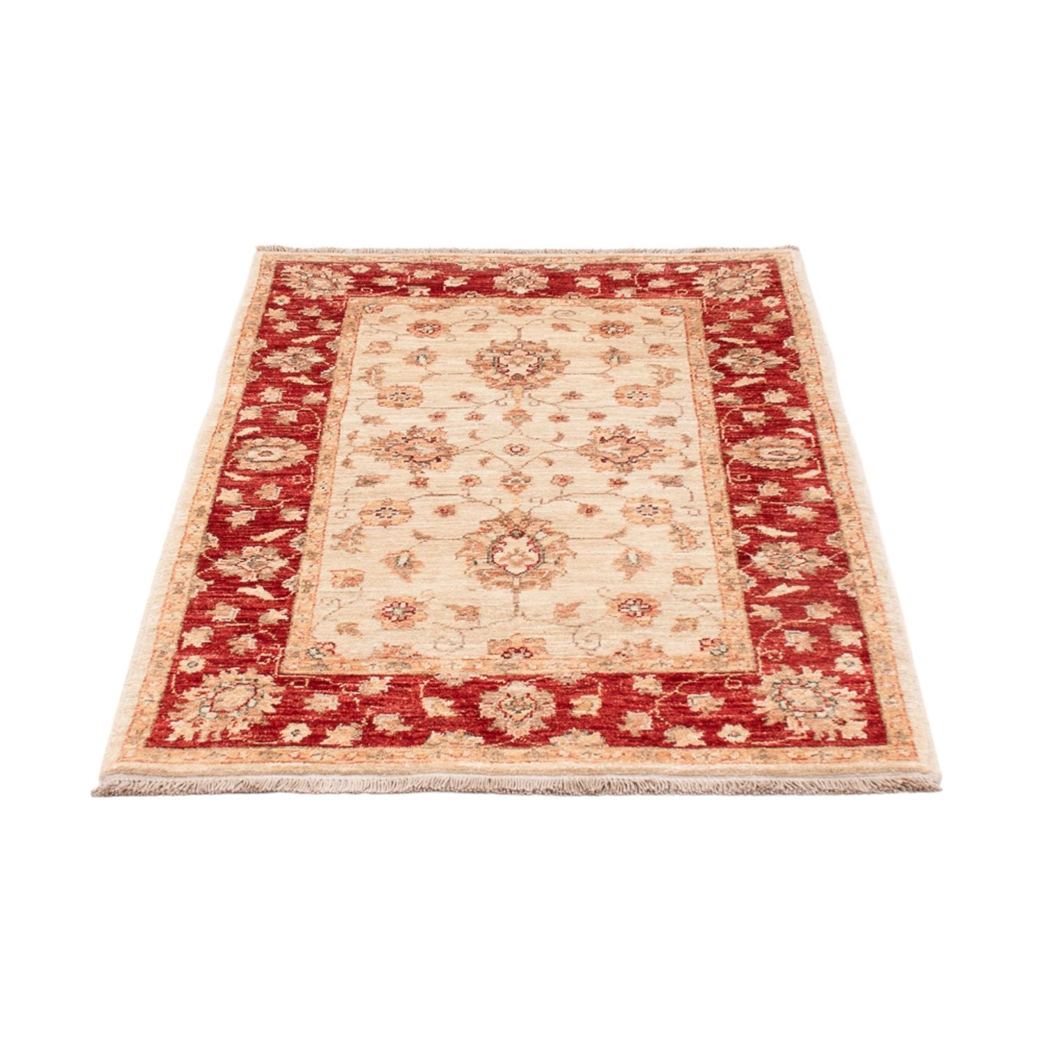 Ziegler Teppich - 119 x 78 cm - beige
