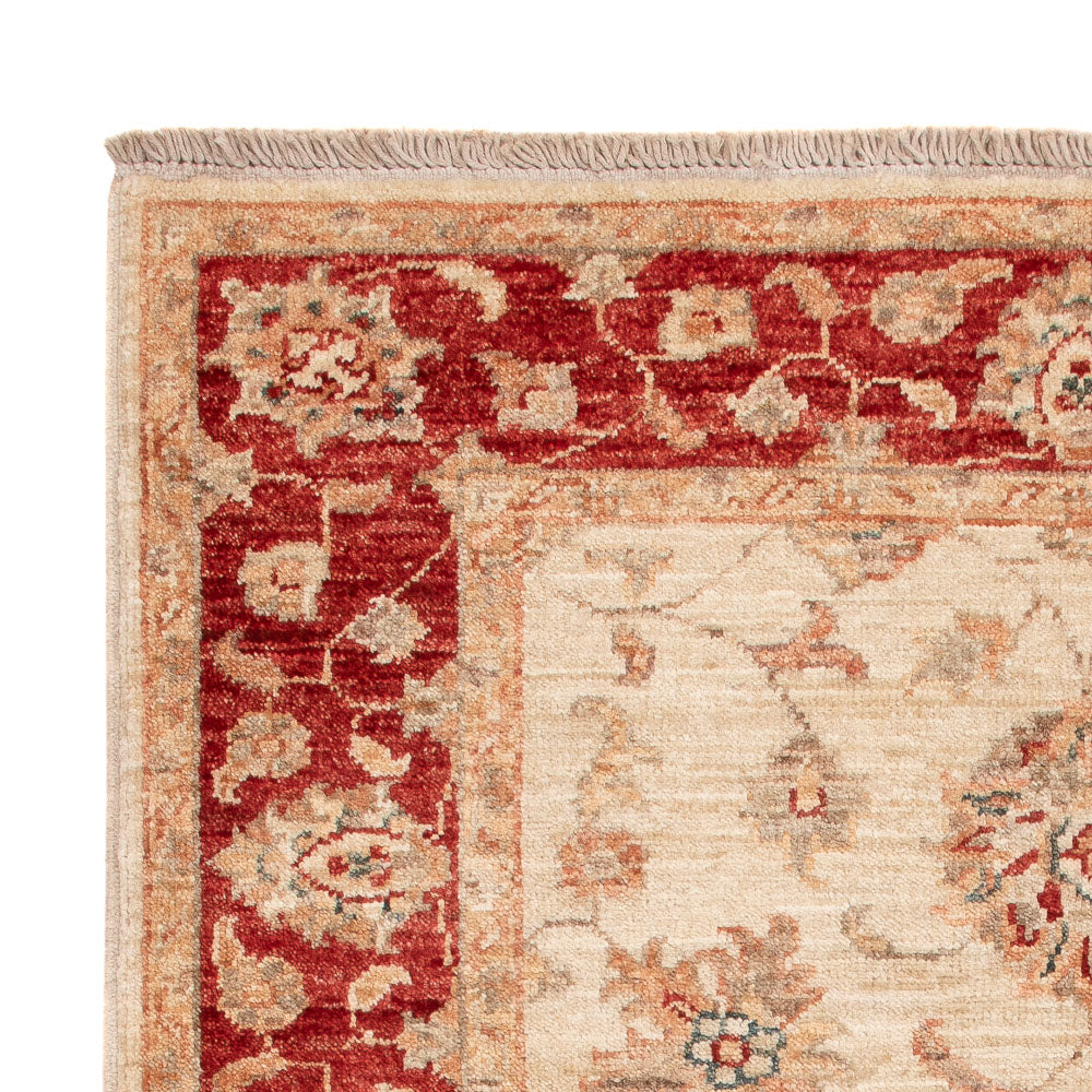 Ziegler Teppich - 112 x 81 cm - beige